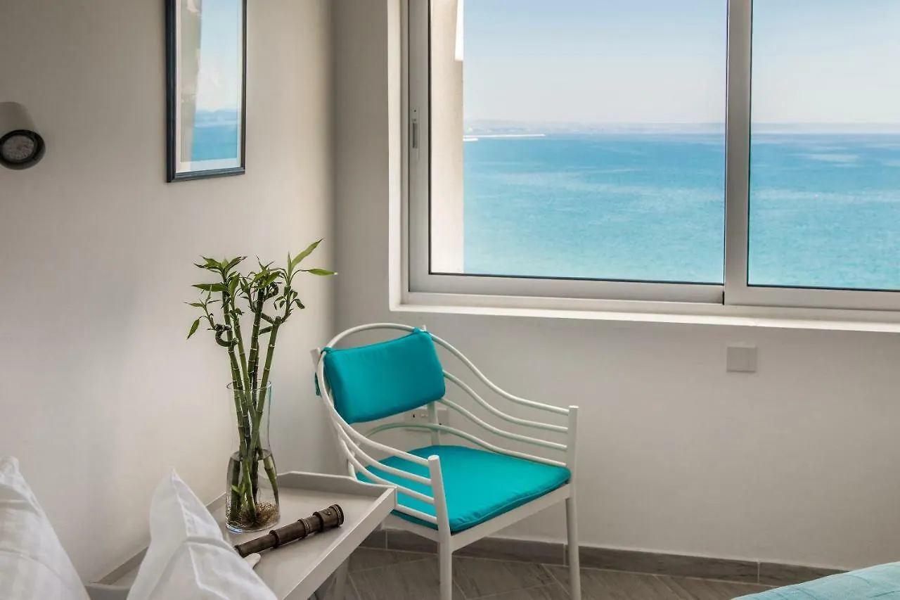 Luxury Penthouse 1Br-Seafront-Seasonal Pool-Central 라르나카 키프로스