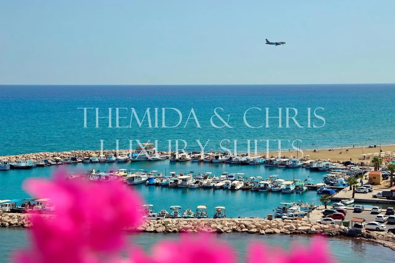 Apartament Luxury Penthouse 1Br-Seafront-Seasonal Pool-Central Larnaca Cypr